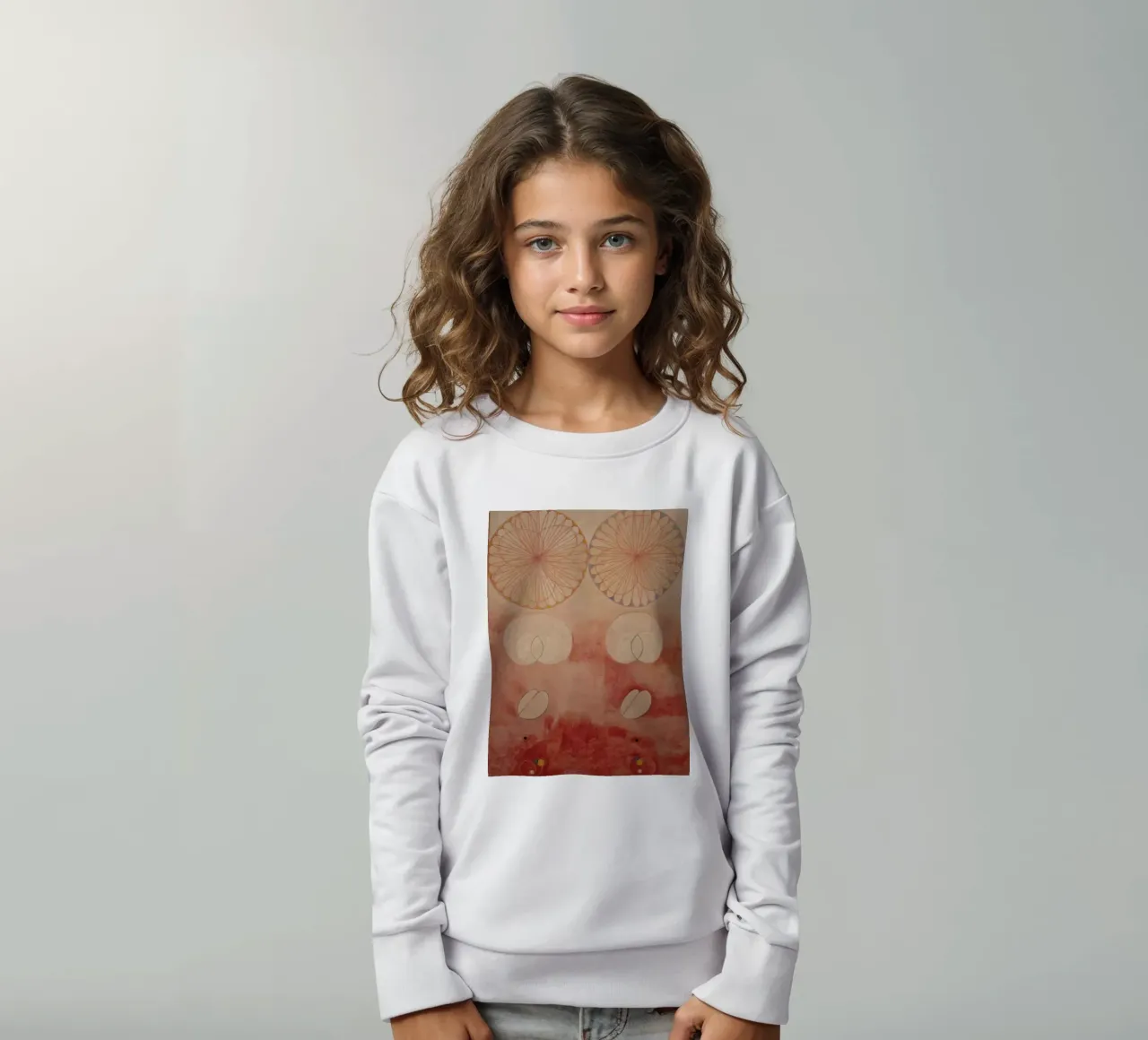 Hilma af Klint - I dieci più grandi, n. 09, Vecchiaia, Gruppo IV felpa bambino da William Store