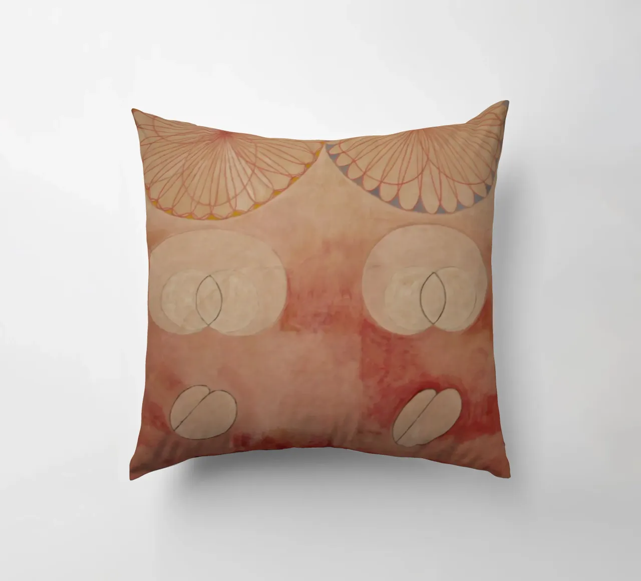 Hilma af Klint - I dieci più grandi, n. 09, Vecchiaia, Gruppo IV cuscino da William Store
