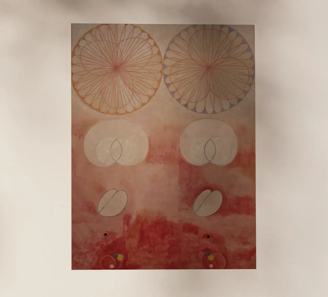 Hilma af Klint - I dieci più grandi, n. 09, Vecchiaia, Gruppo IV pellicola backlit da William Store
