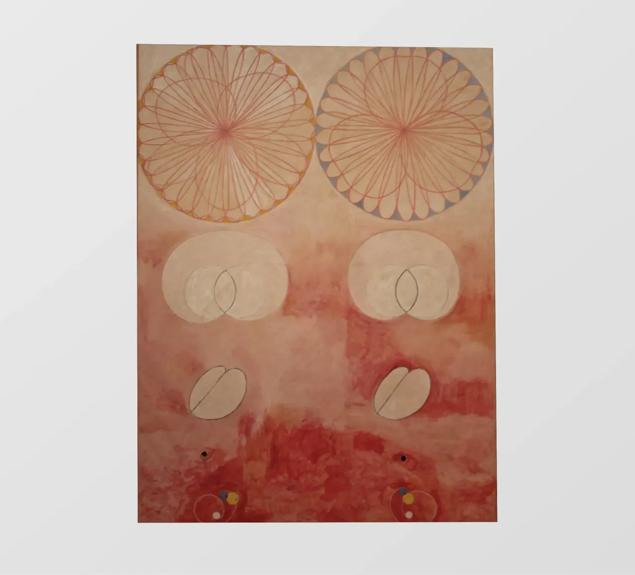 Hilma af Klint - I dieci più grandi, n. 09, Vecchiaia, Gruppo IV pellicola backlit da William Store