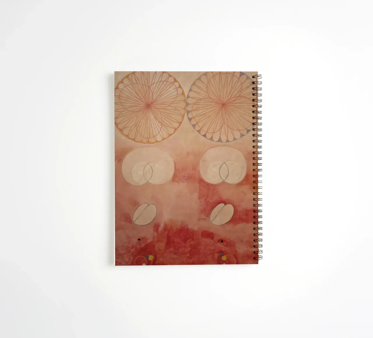 Hilma af Klint - Les dix plus grands, n° 09, Vieillesse, Groupe IV carnet à spirale de William Store