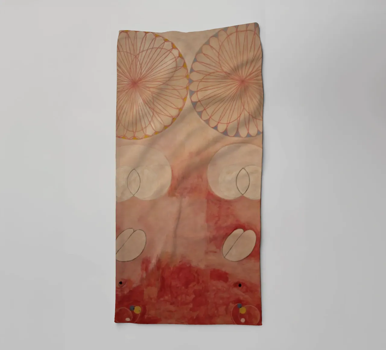 Hilma af Klint - I dieci più grandi, n. 09, Vecchiaia, Gruppo IV asciugamano da bagno da William Store