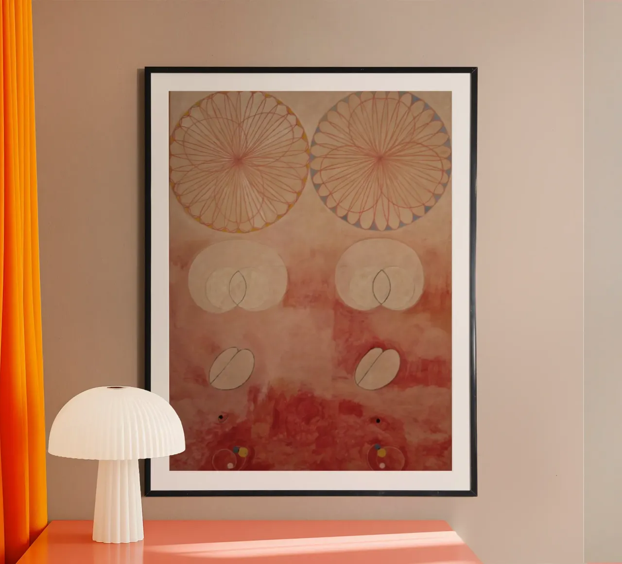 Hilma af Klint - Les dix plus grands, n° 09, Vieillesse, Groupe IV hahnemühle de William Store