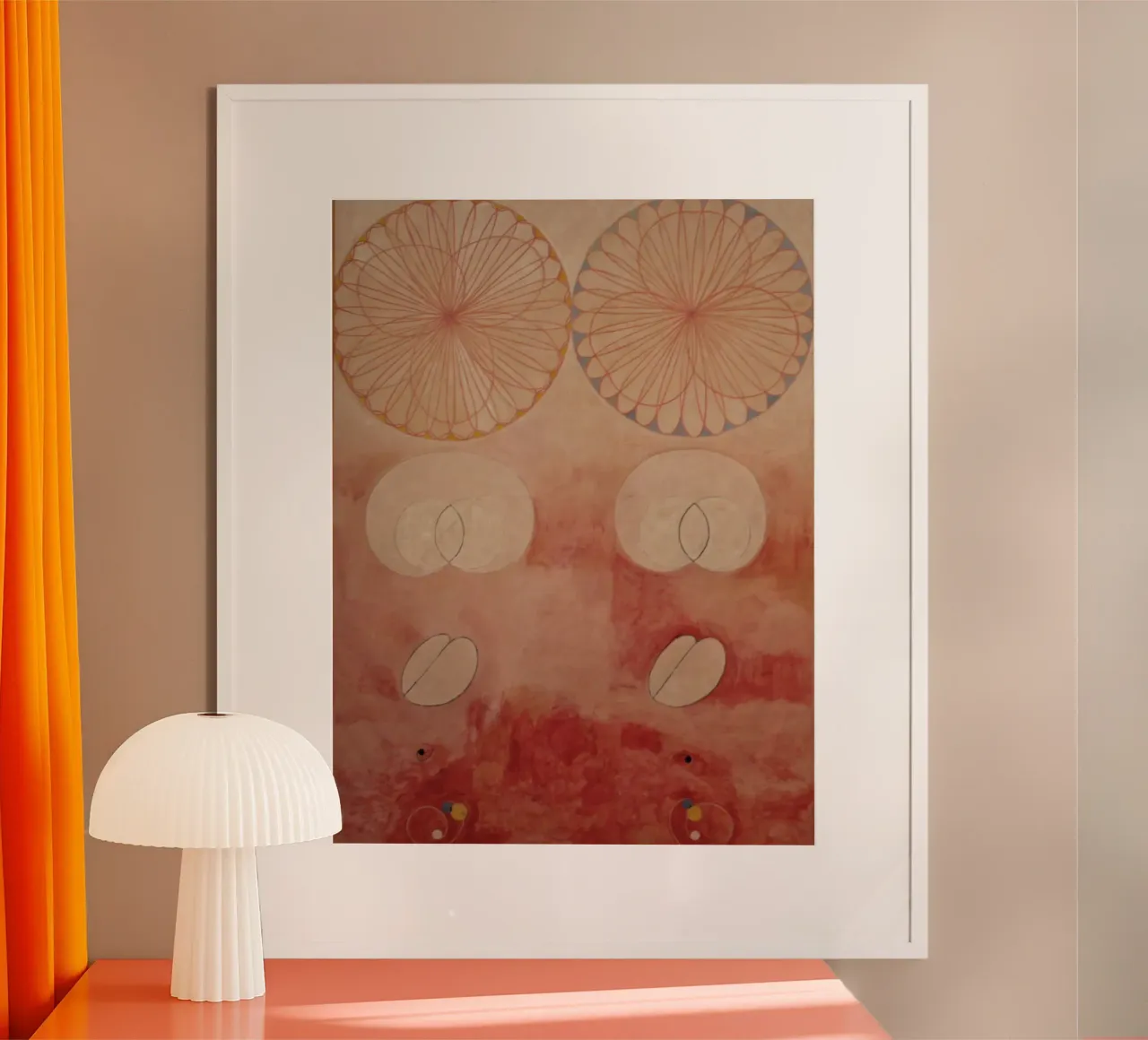 Hilma af Klint - Les dix plus grands, n° 09, Vieillesse, Groupe IV hahnemühle de William Store