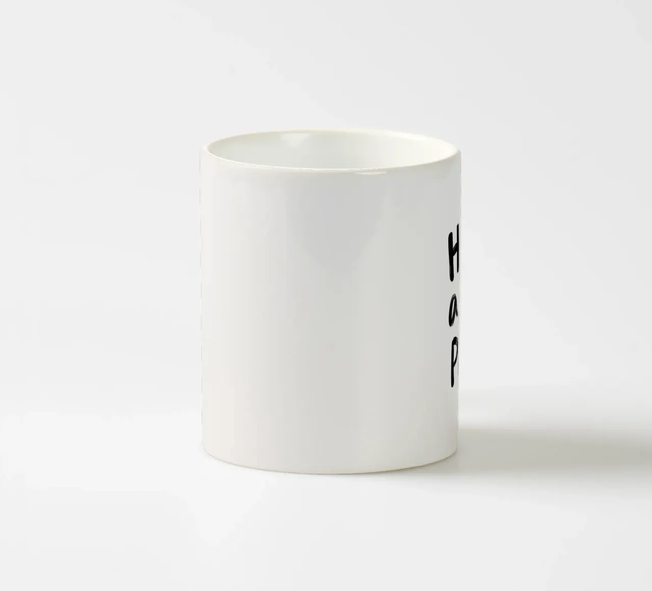 Have a Nice Poop Funny Typography Design tazza in ceramica da THE MOTIVATED TYPE