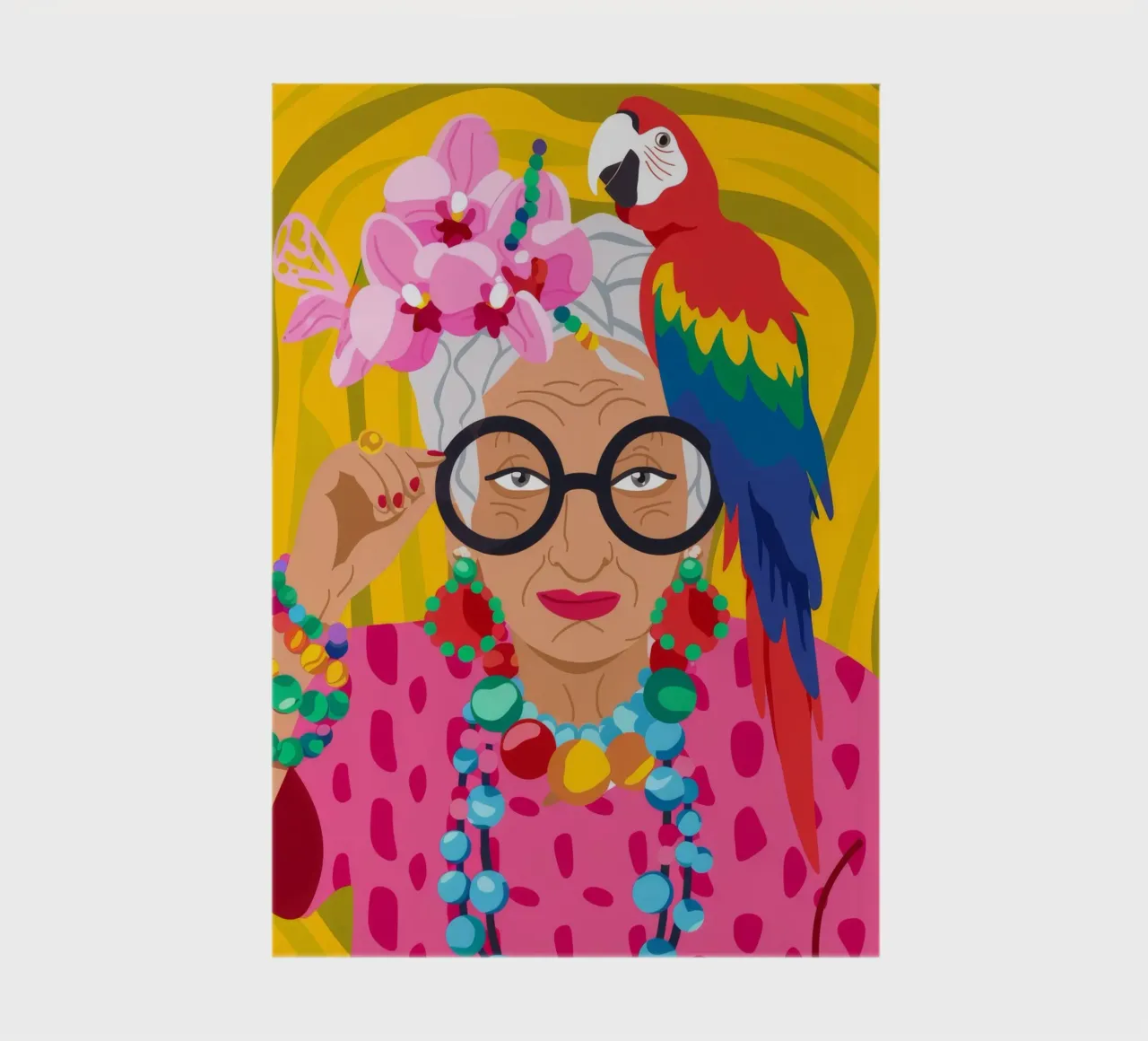 Corona di fiori di pappagallo diario da Emery Kate