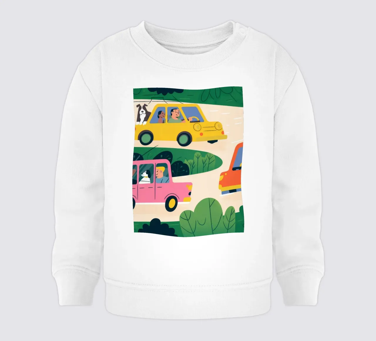 Viaje en coche sudadera de bebé de Emery Kate
