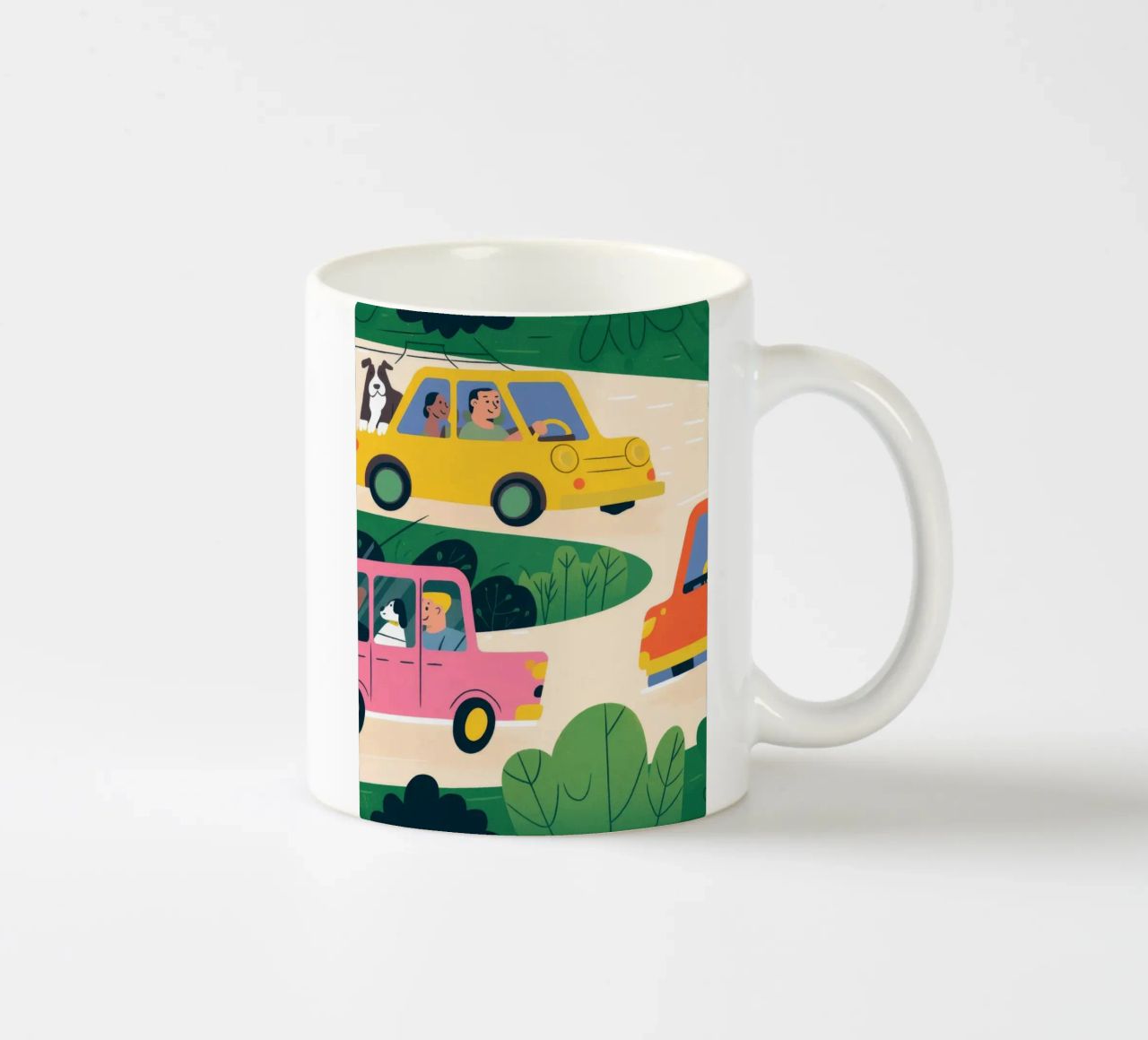 Viaggio in auto tazza in ceramica da Emery Kate