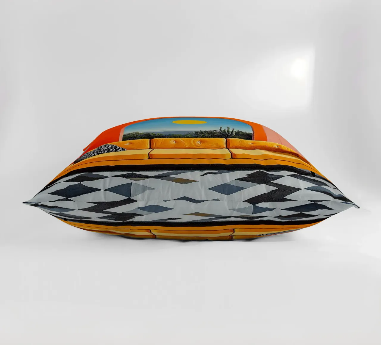 Surrealismo Architettura Design Geometria cuscino da Nikis Art Studio