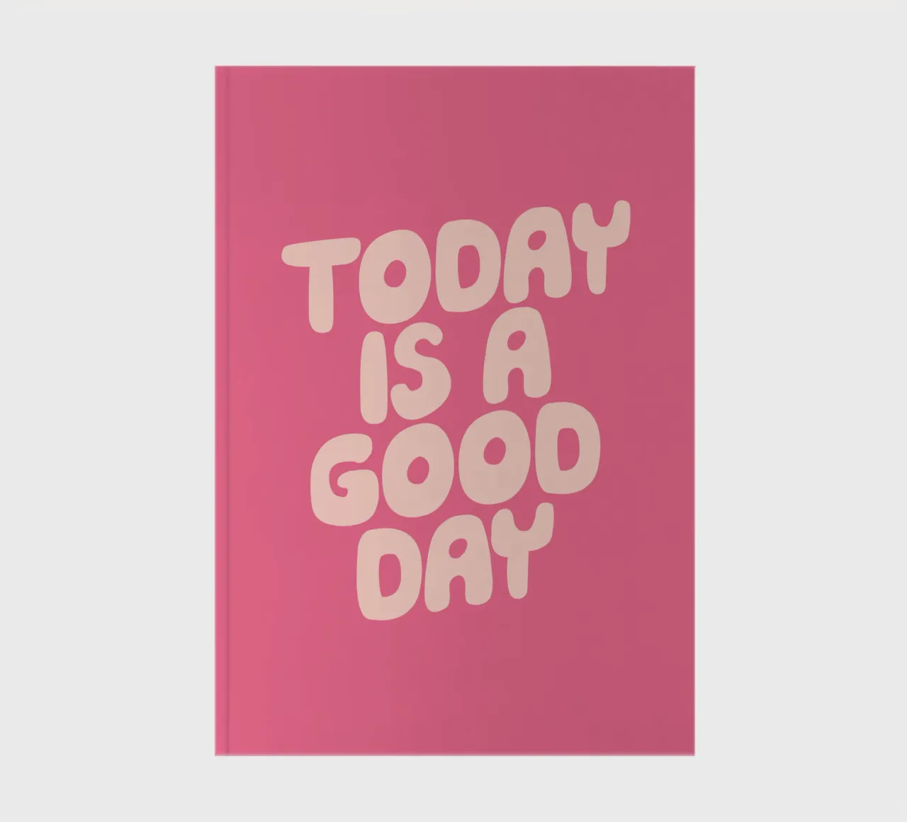 Oggi è un buon giorno Design tipografico ottimistico diario da THE MOTIVATED TYPE