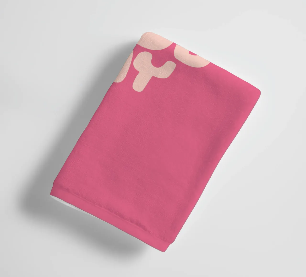 Today is a Good Day Optimistic Typography Design towel by THE MOTIVATED TYPE