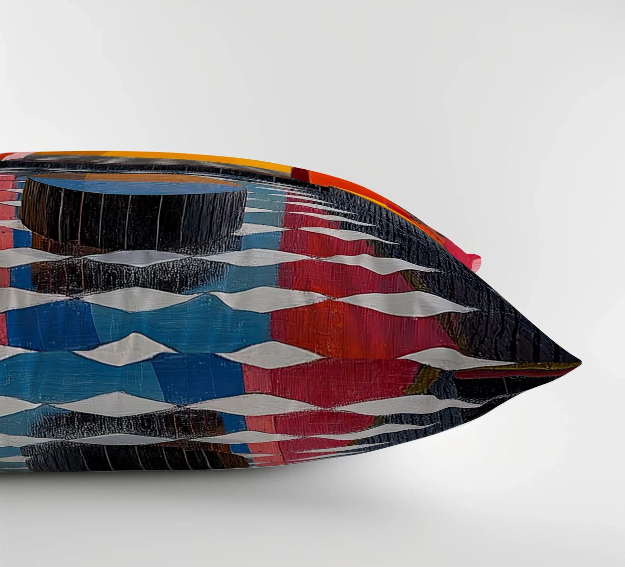 Surréalisme Architecture Design Géométrie coussin de Nikis Art Studio