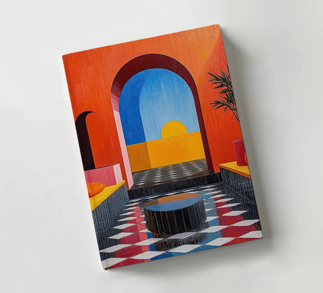 Surréalisme Architecture Design Géométrie carnet de notes de Nikis Art Studio