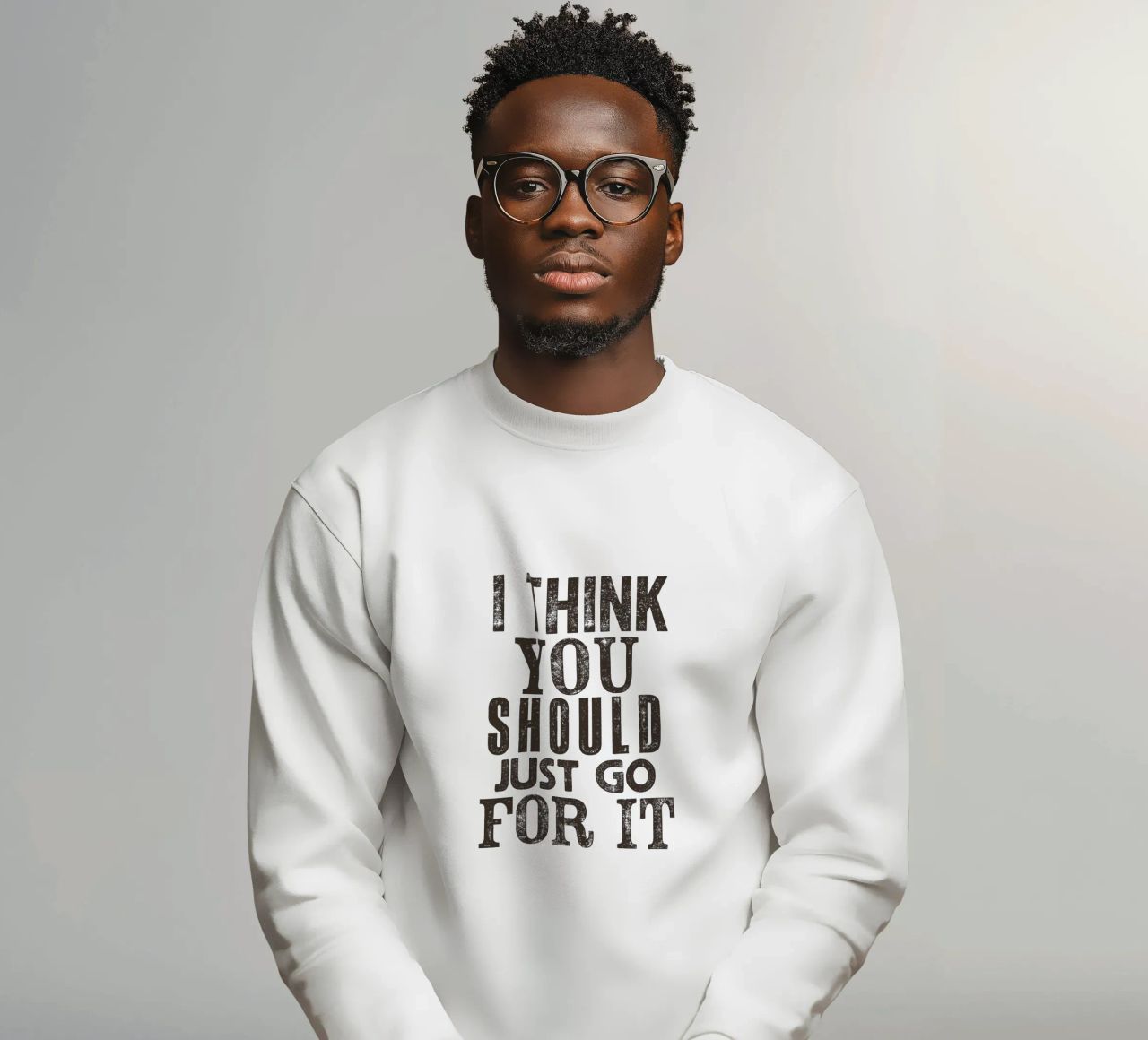 Penso che dovreste semplicemente fare un passo avanti felpa da THE MOTIVATED TYPE