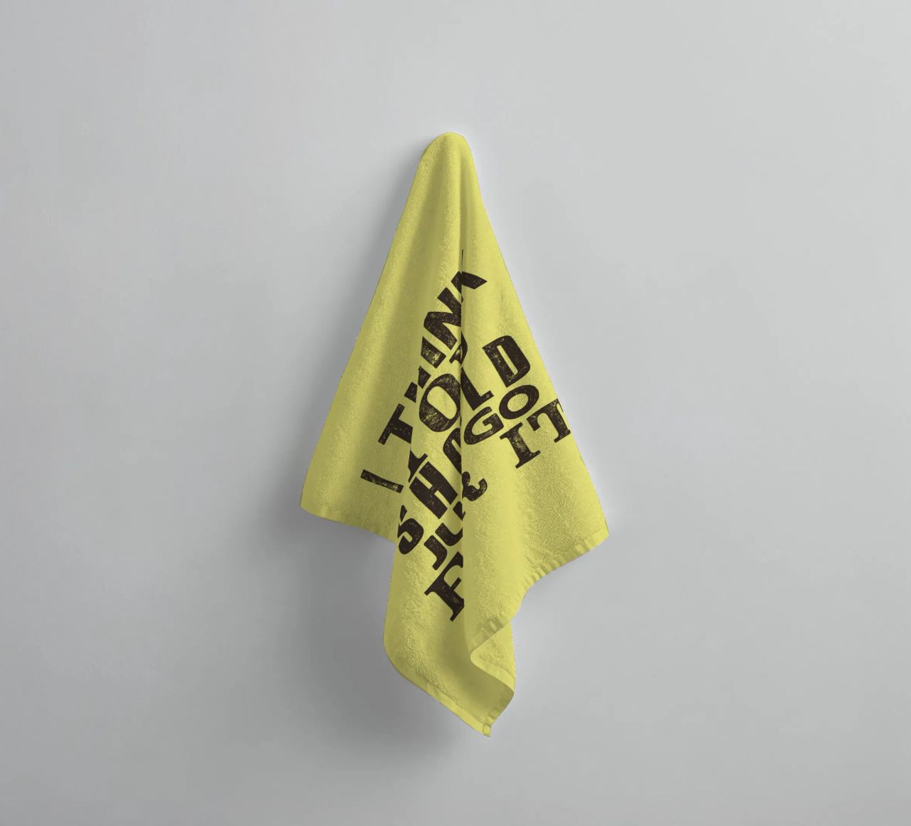 Penso che dovreste semplicemente fare un passo avanti asciugamano da bagno da THE MOTIVATED TYPE