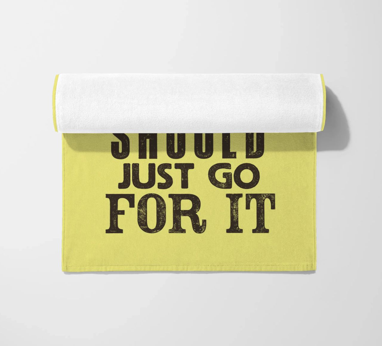 Penso che dovreste semplicemente fare un passo avanti telo mare da THE MOTIVATED TYPE