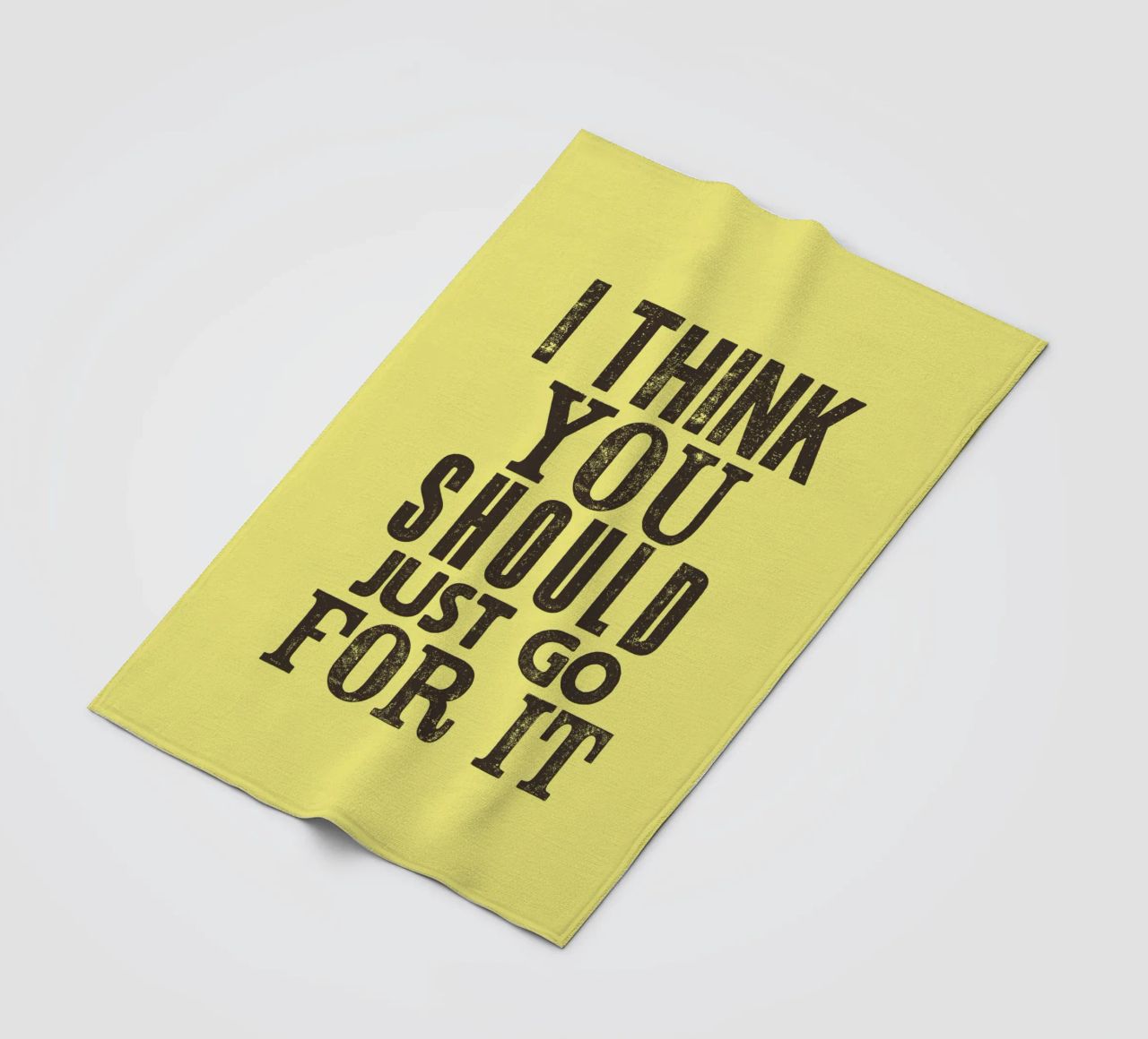 Penso che dovreste semplicemente fare un passo avanti coperta in pile da THE MOTIVATED TYPE