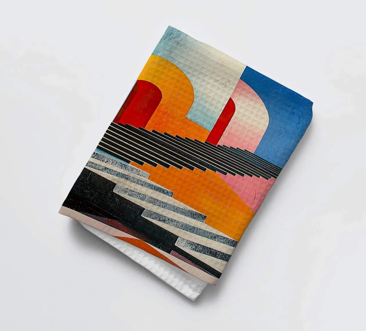 Surréalisme Architecture Design Géométrie torchon de Nikis Art Studio