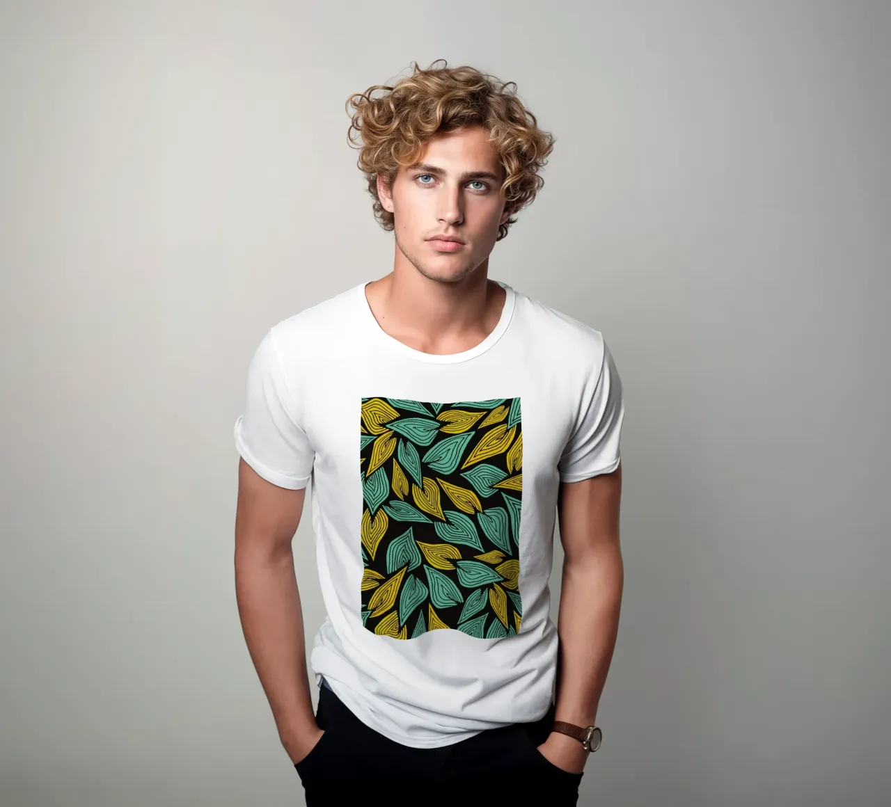 Autumn Wind t-shirt da Pom Graphic Design