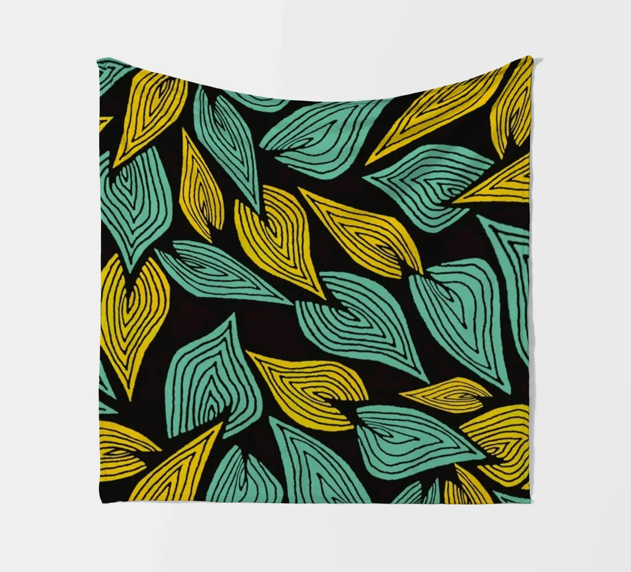 Autumn Wind coperta in pile da Pom Graphic Design