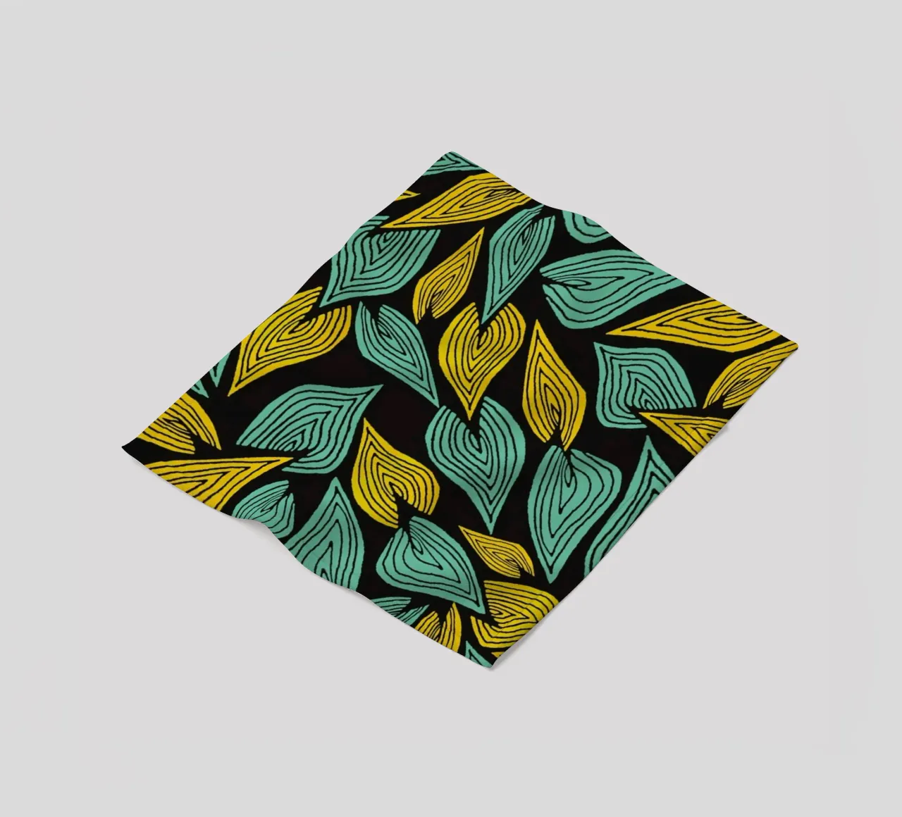 Autumn Wind coperta in pile da Pom Graphic Design