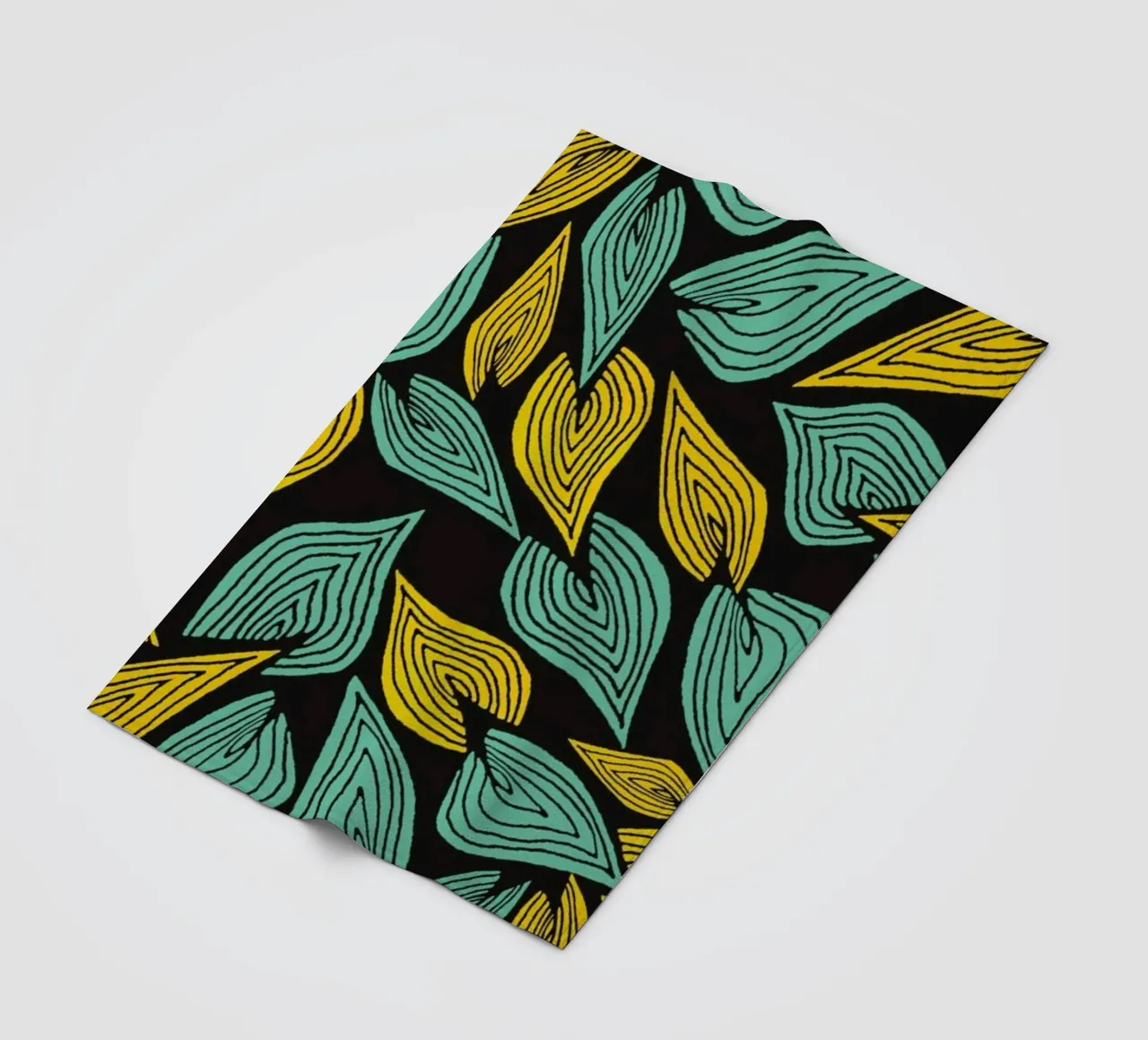 Autumn Wind coperta in pile da Pom Graphic Design