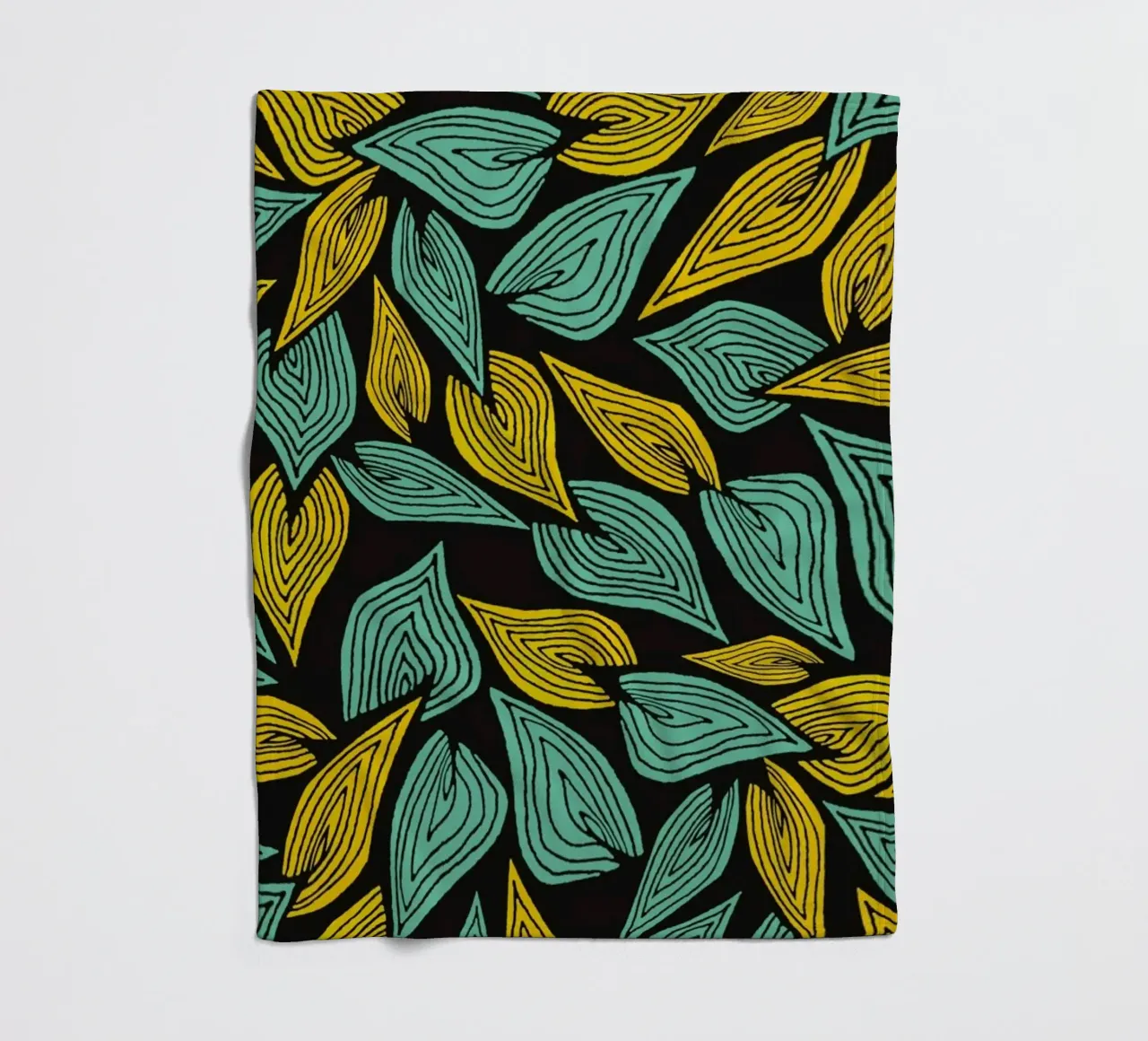Autumn Wind coperta in pile da Pom Graphic Design