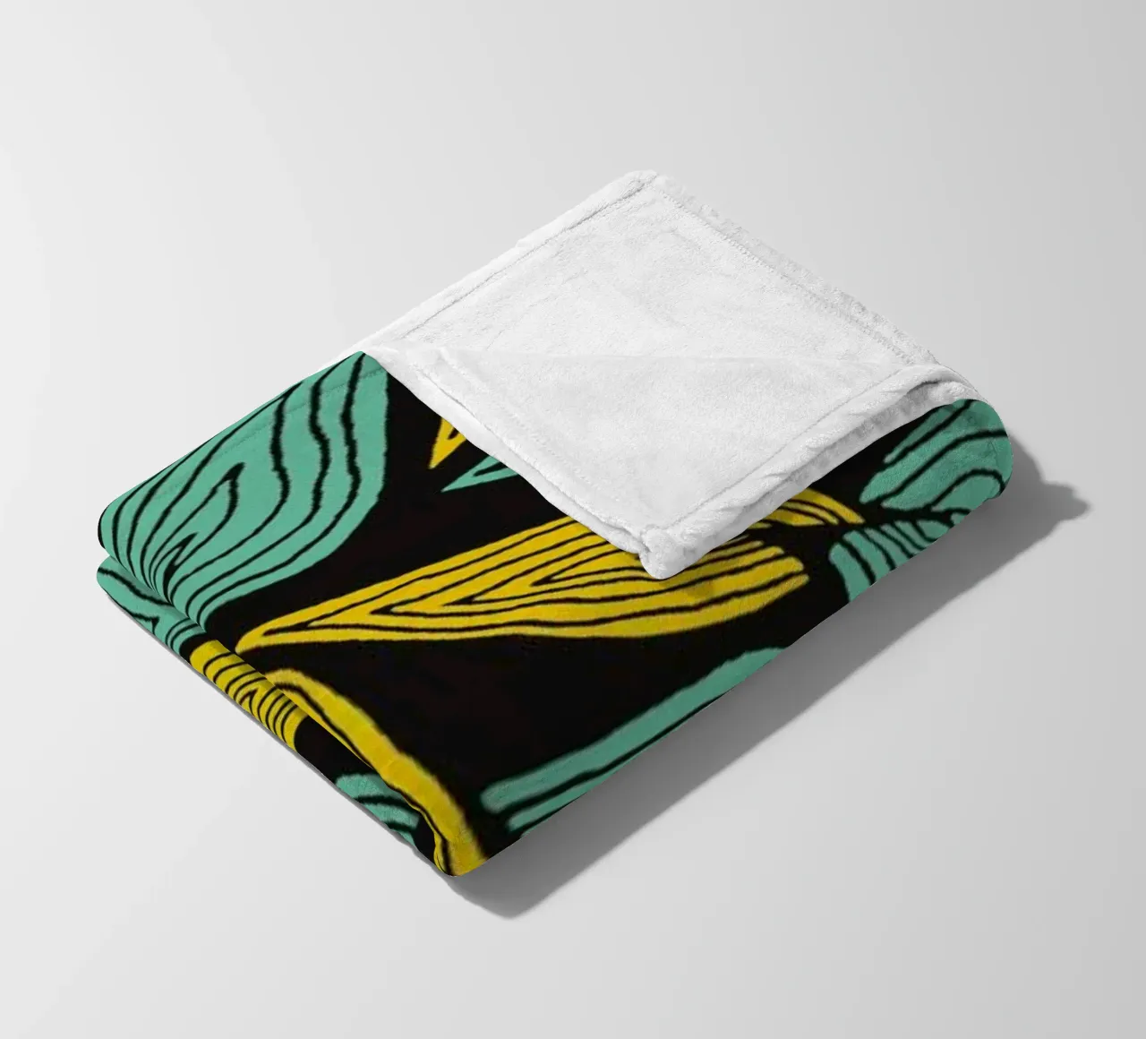 Autumn Wind coperta in pile da Pom Graphic Design