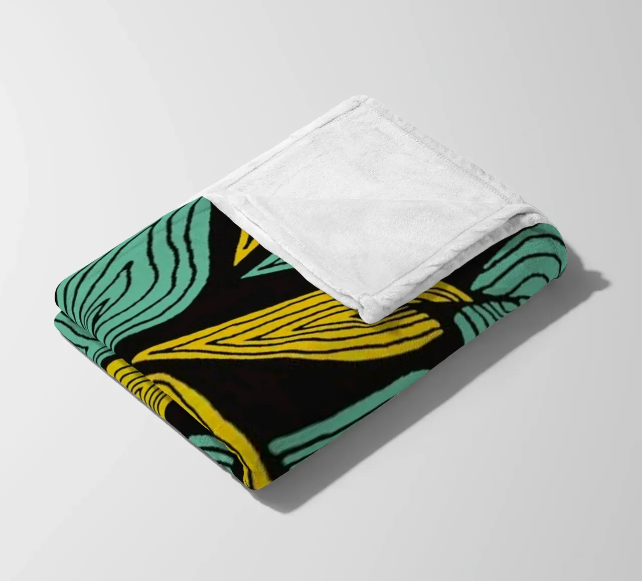 Autumn Wind coperta in pile da Pom Graphic Design