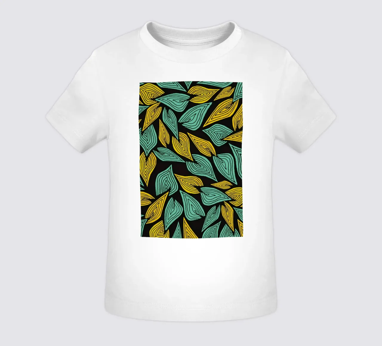 Autumn Wind baby t-shirt van Pom Graphic Design
