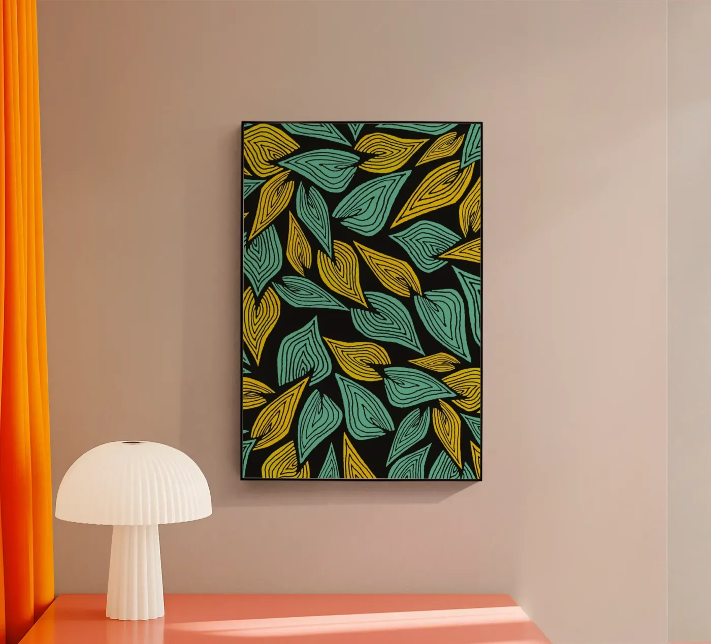 Autumn Wind acrylic glass by Pom Graphic Design