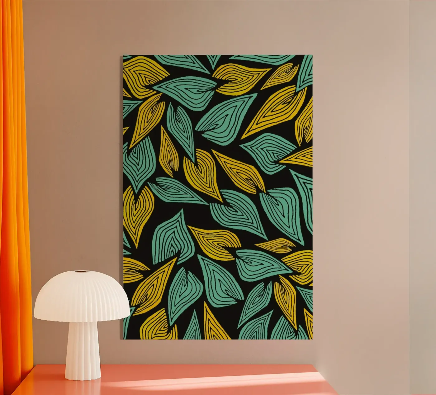 Autumn Wind acrylic glass by Pom Graphic Design