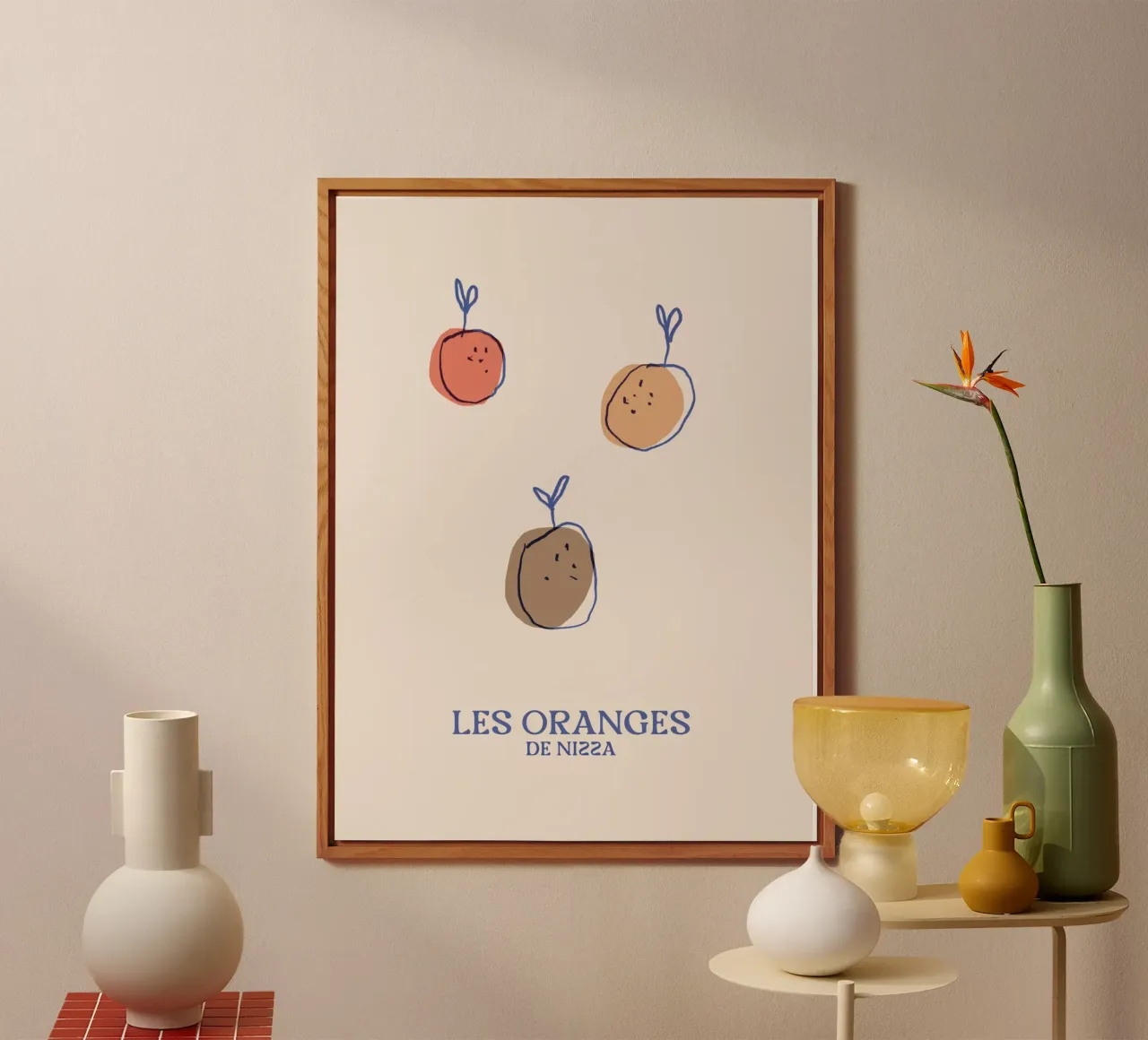 Les Oranges alluminio dibond da treechild