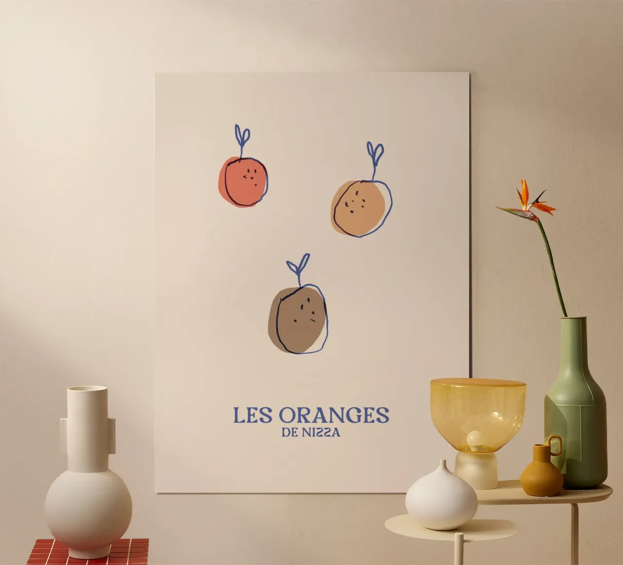 Les Oranges carta hahnemühle da treechild