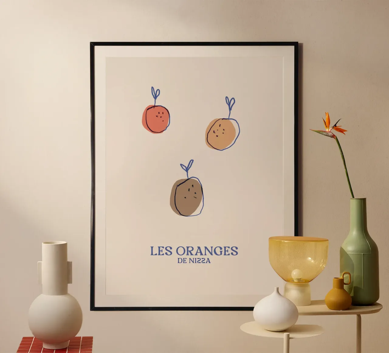 Les Oranges carta hahnemühle da treechild