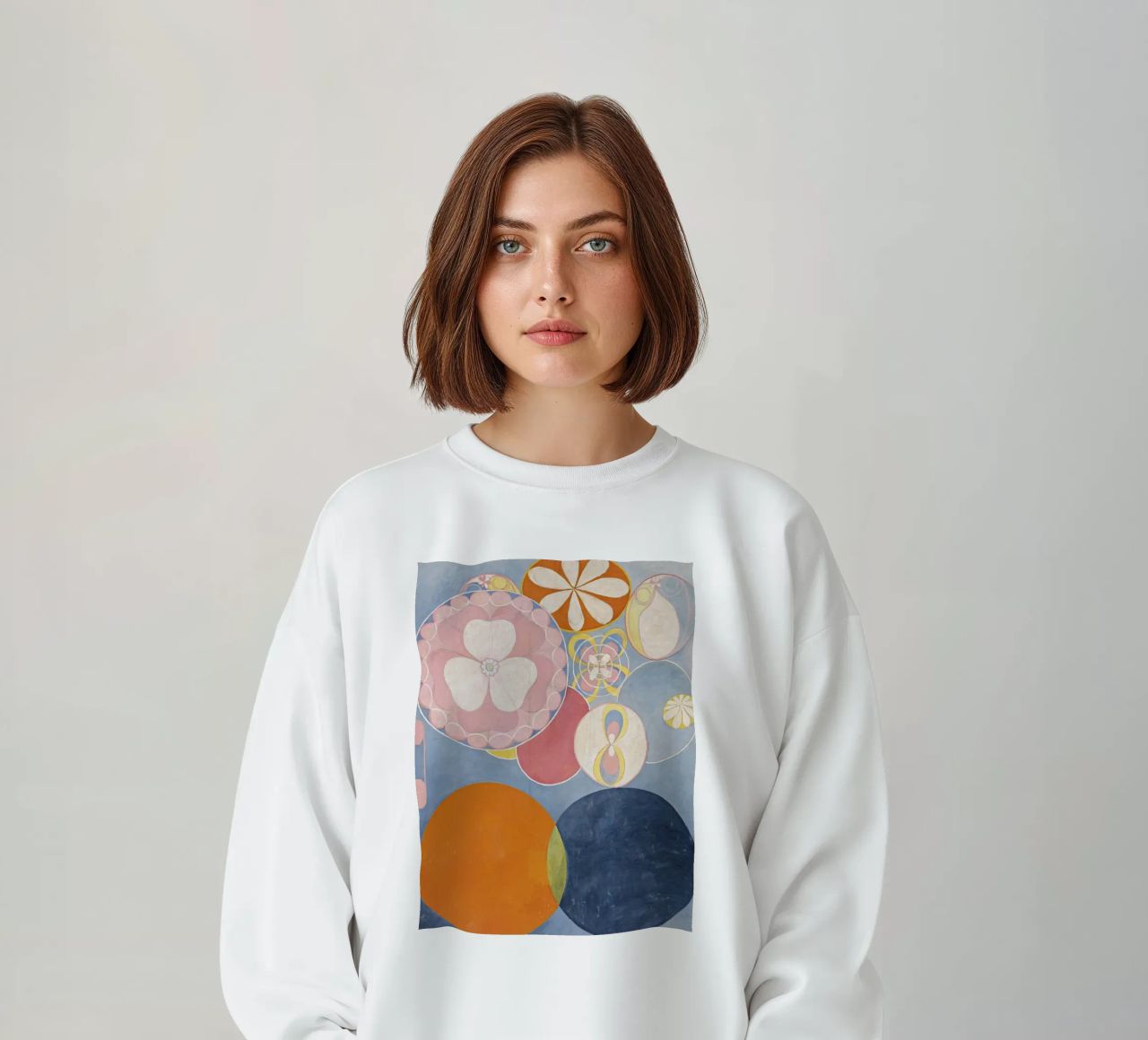 Hilma af Klint - The Ten Largest, No. 02, Childhood, Group I sweatshirt by William Store