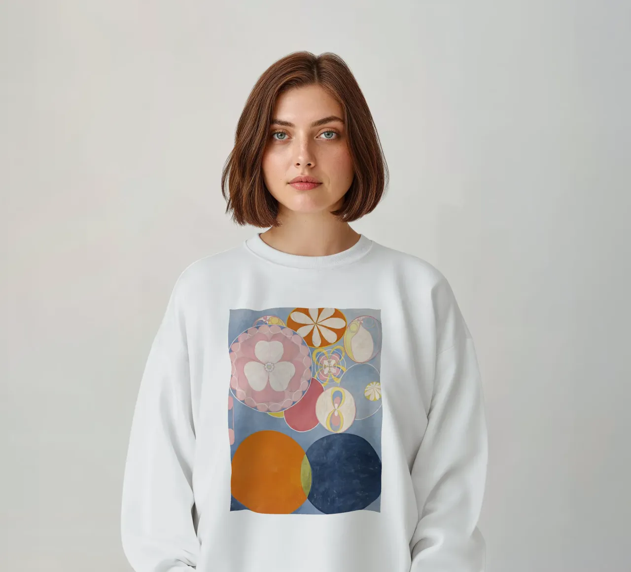 Hilma af Klint - Les dix plus grands, n° 02, Enfance, Groupe I sweat de William Store