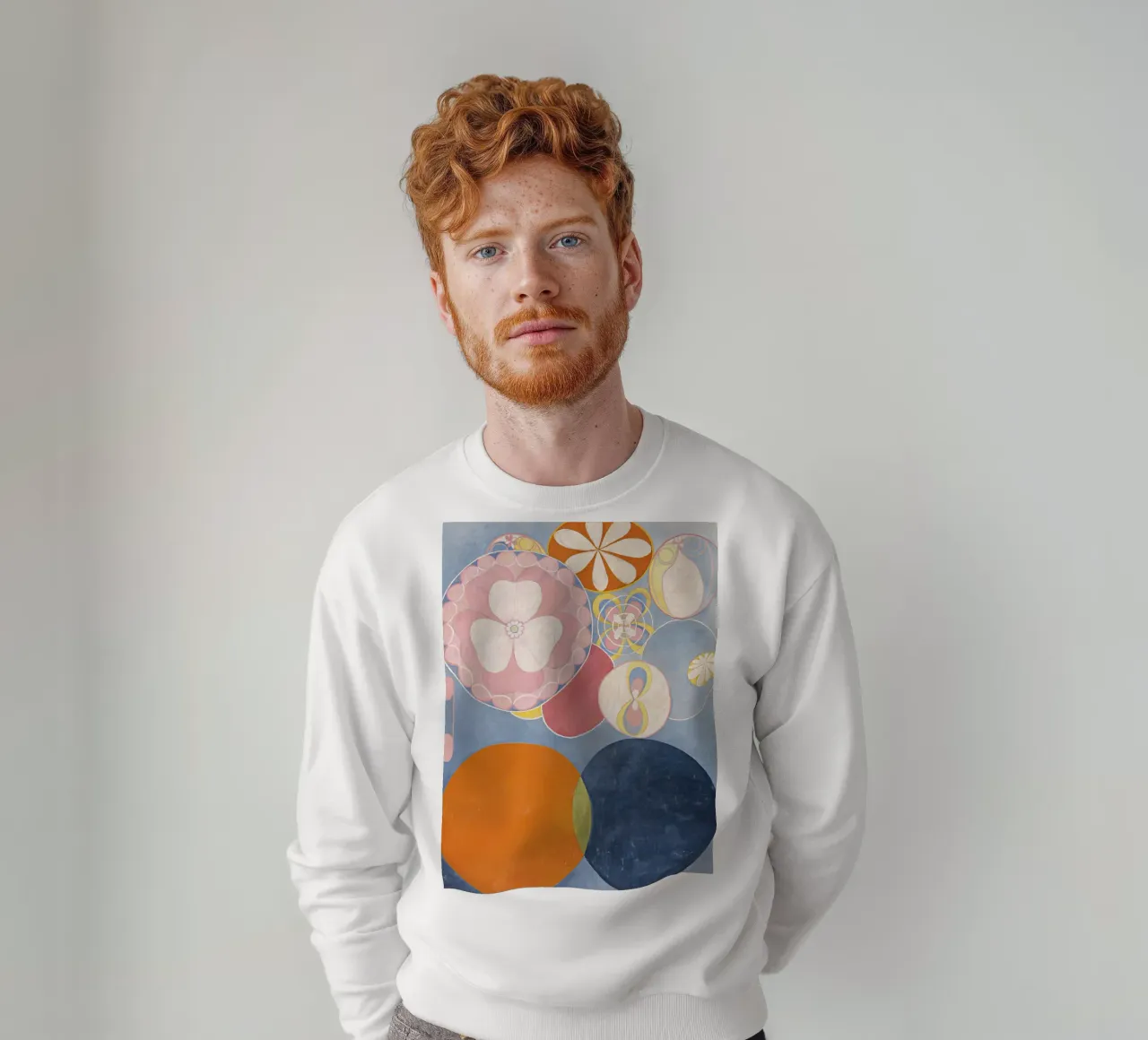 Hilma af Klint - Les dix plus grands, n° 02, Enfance, Groupe I sweat de William Store