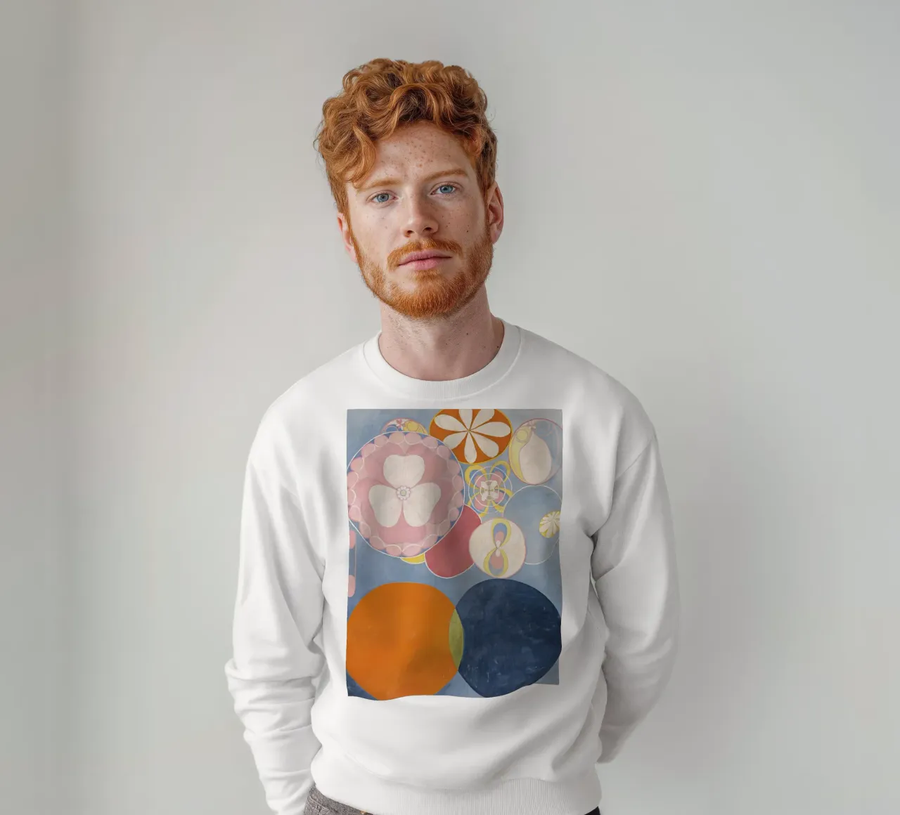 Hilma af Klint - Die zehn Größten, Nr. 02, Kindheit, Gruppe I Sweatshirt von William Store