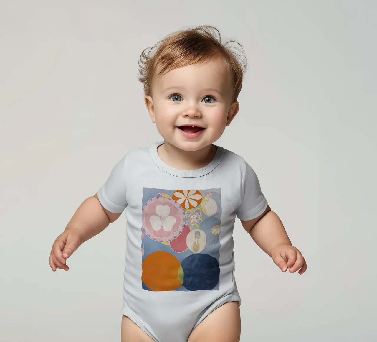 Hilma af Klint - Les dix plus grands, n° 02, Enfance, Groupe I body bébé de William Store