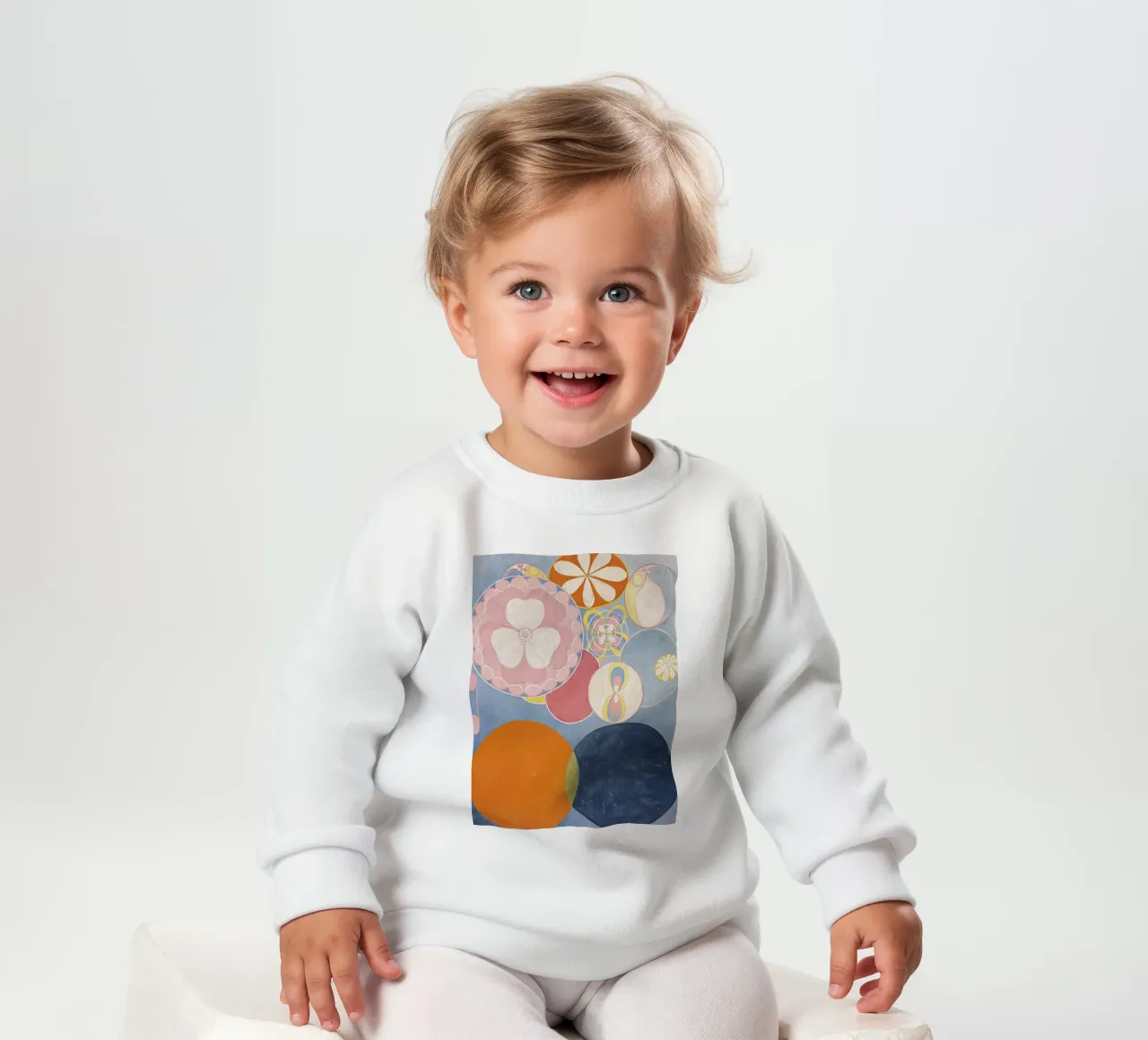 Hilma af Klint - The Ten Largest, No. 02, Childhood, Group I baby sweatshirt by William Store