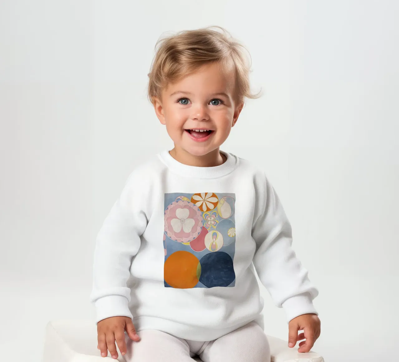 Hilma af Klint - Les dix plus grands, n° 02, Enfance, Groupe I sweat pour bébé de William Store