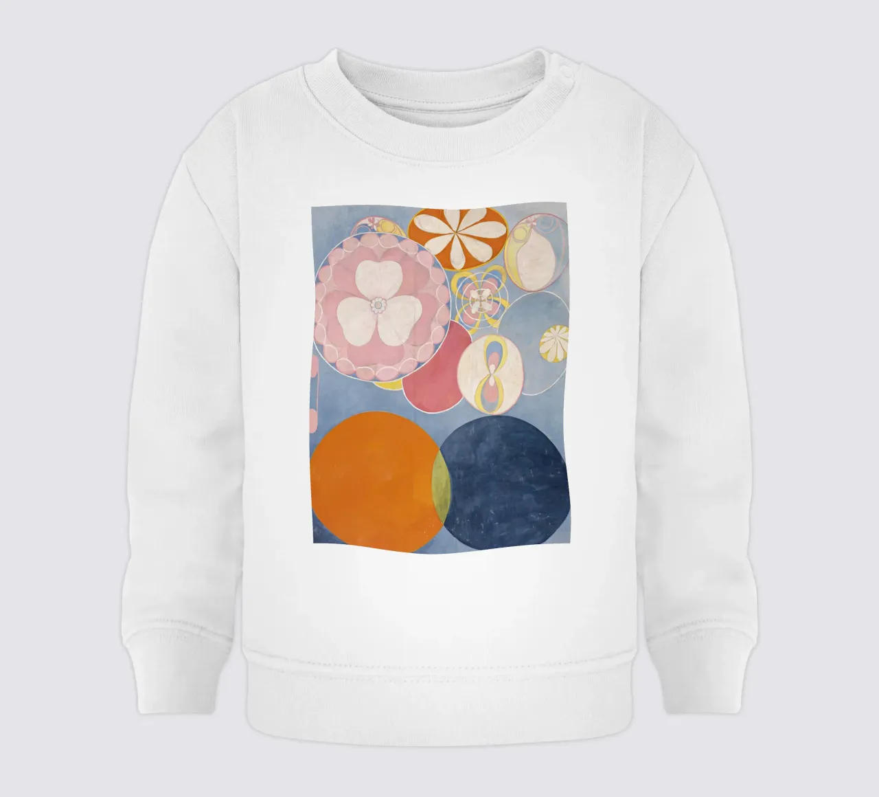 Hilma af Klint - The Ten Largest, No. 02, Childhood, Group I baby sweatshirt by William Store