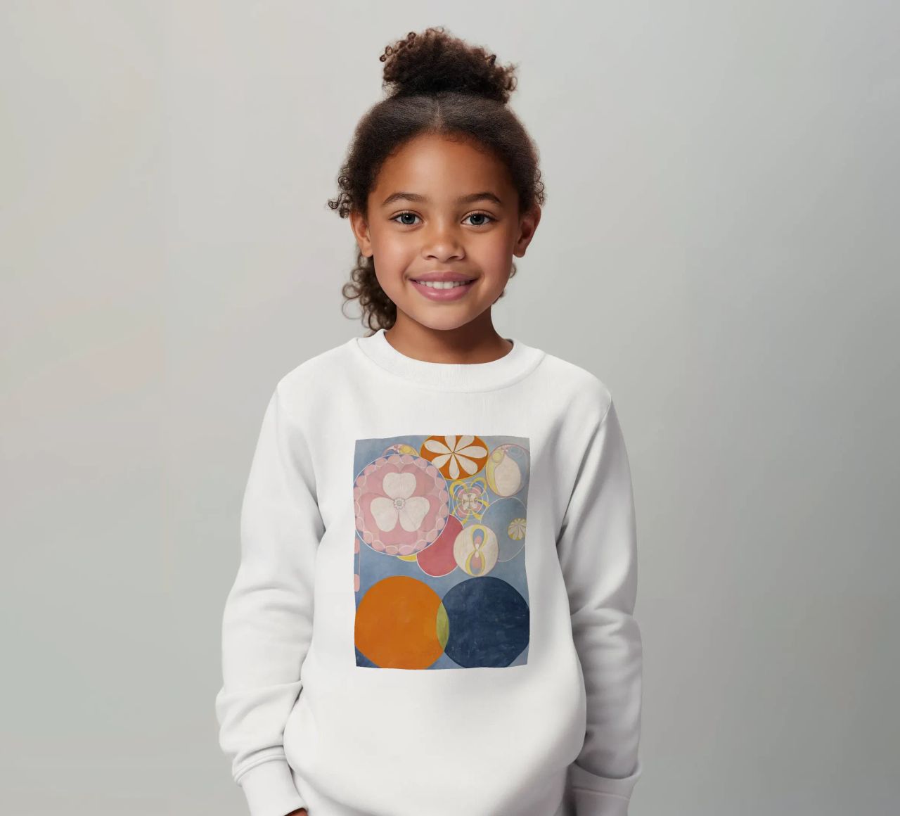 Hilma af Klint - I dieci più grandi, n. 02, Infanzia, Gruppo I felpa bambino da William Store