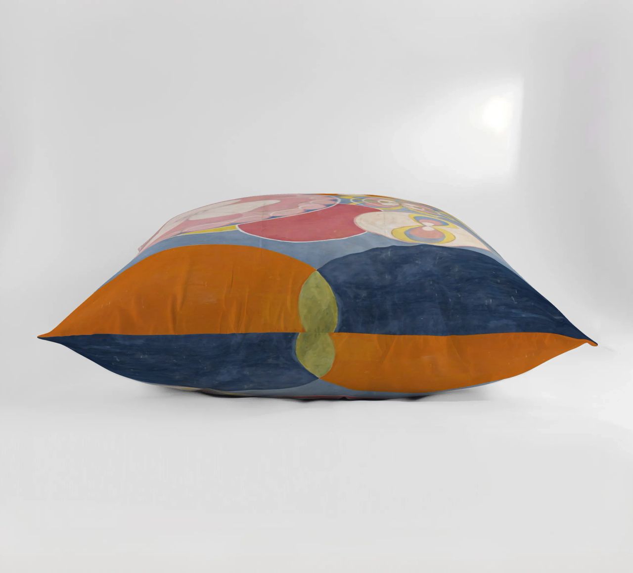 Hilma af Klint - The Ten Largest, No. 02, Childhood, Group I decorative cushion by William Store
