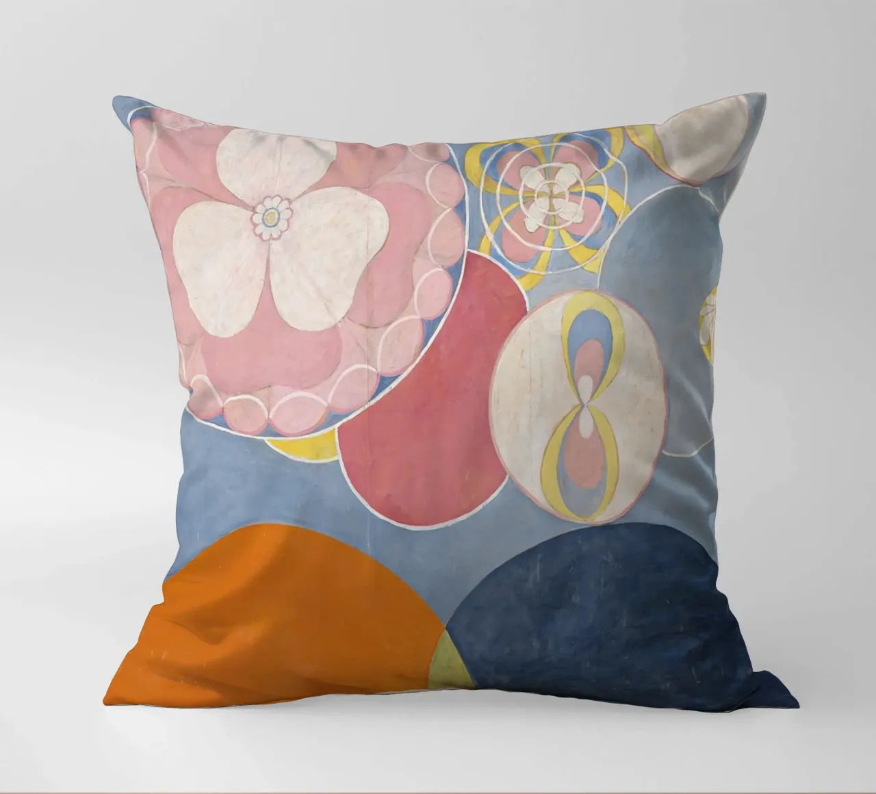 Hilma af Klint - Les dix plus grands, n° 02, Enfance, Groupe I coussin de William Store