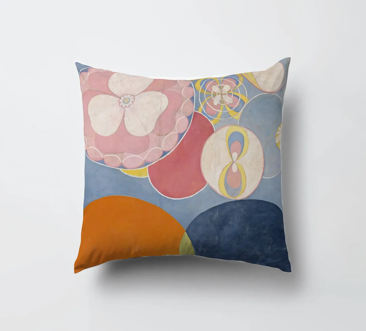 Hilma af Klint - Les dix plus grands, n° 02, Enfance, Groupe I coussin de William Store