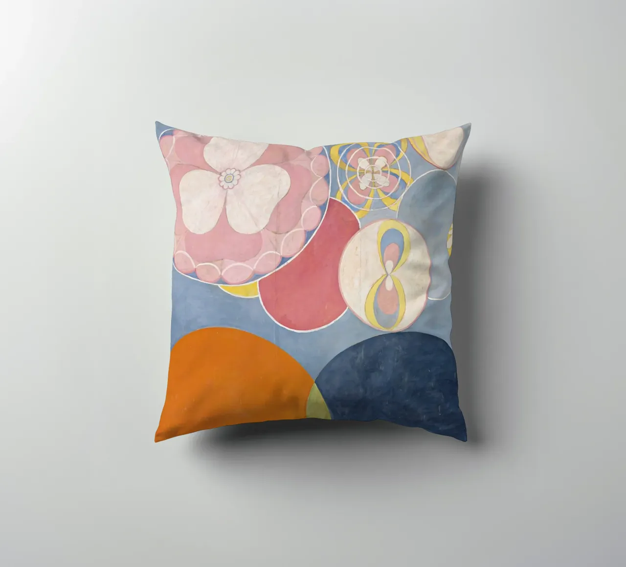 Hilma af Klint - Les dix plus grands, n° 02, Enfance, Groupe I coussin de William Store