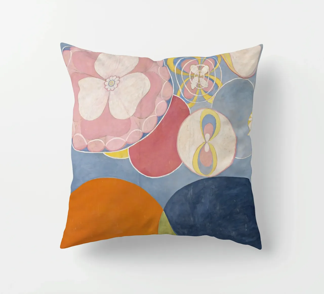 Hilma af Klint - Les dix plus grands, n° 02, Enfance, Groupe I coussin de William Store