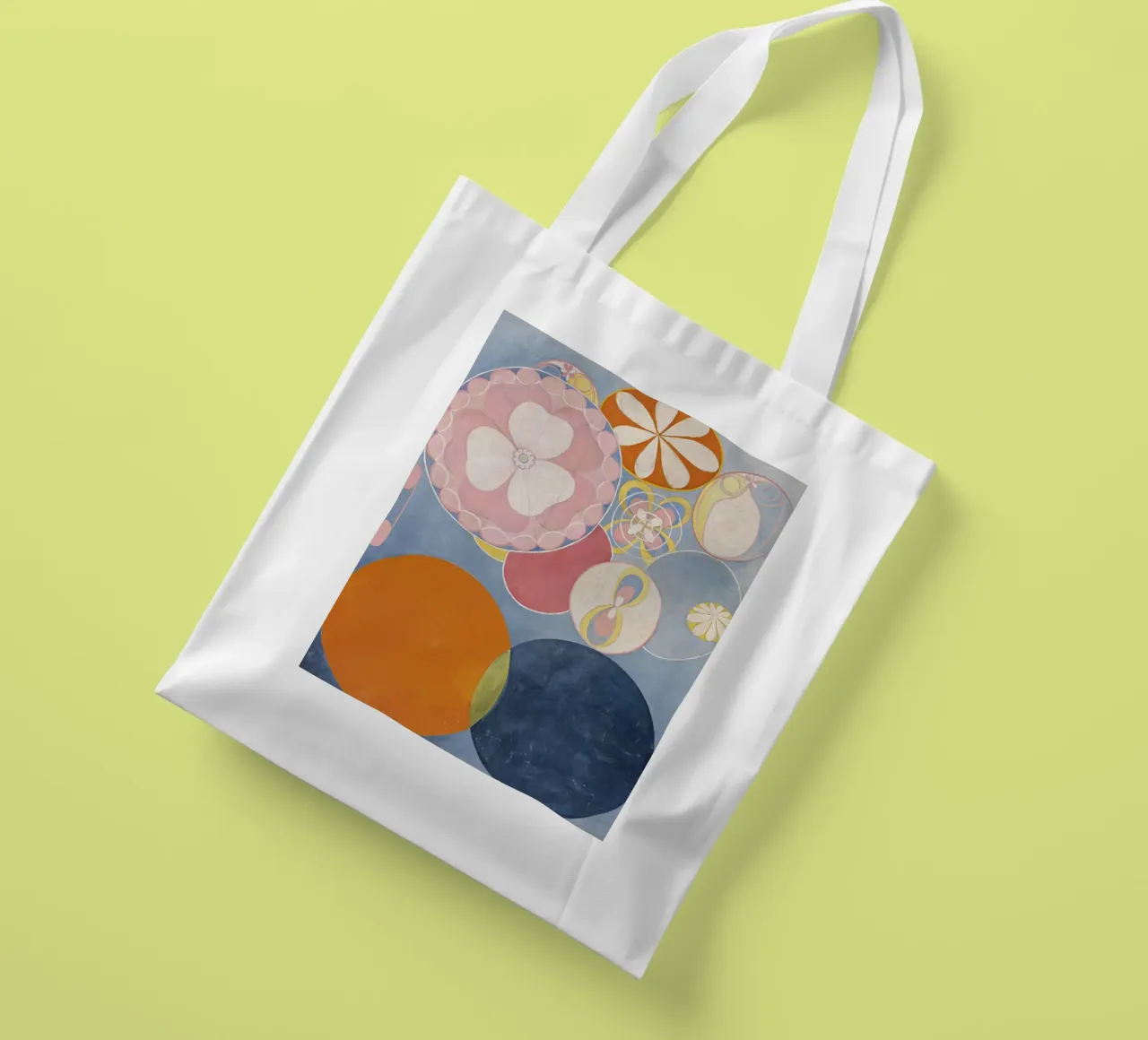 Hilma af Klint - I dieci più grandi, n. 02, Infanzia, Gruppo I borsa in juta da William Store